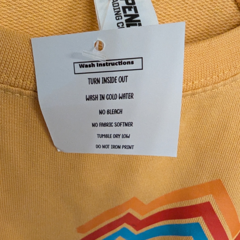 NEW McCall Idaho Light Sweatshirt MT Brand Apparel Unisex Womens L/Mens Medium - Picture 5 of 6